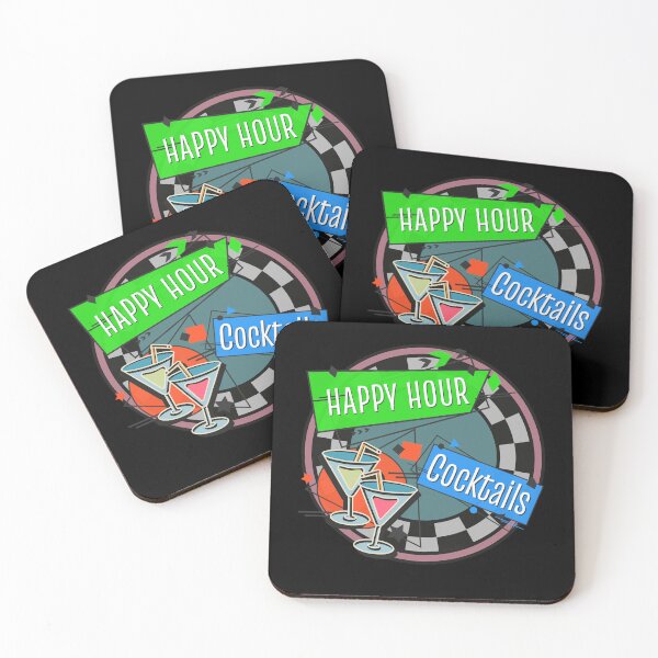 Item preview, Happy Hour Cocktails Y2K retro designed and sold by Vindbult.