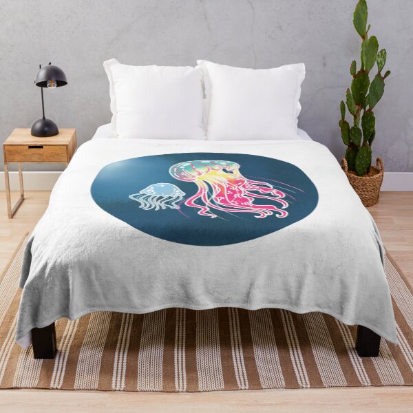 Item preview, (transparent lines) Jellyfish Watercolor Classic T shirts designed and sold by CANDYFrog.