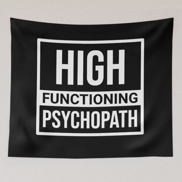 Item preview, HFP - High Functionimg Psychopath designed and sold by Nas-T-Shirt-Co.