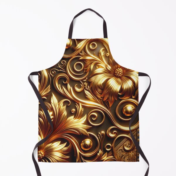 Item preview, Colorful 24k Gold Leaf Ornamental Flower Pattern designed and sold by HippieFarms11.