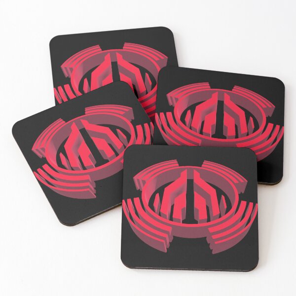 Item preview, Red classic mayday sign for ravers designed and sold by Boogeyman Bill.