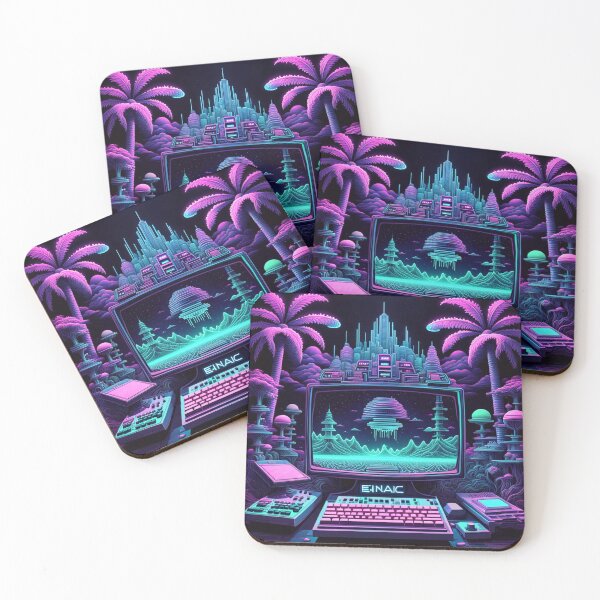 Item preview, Paisaje de ondas de vapor designed and sold by Talpha.