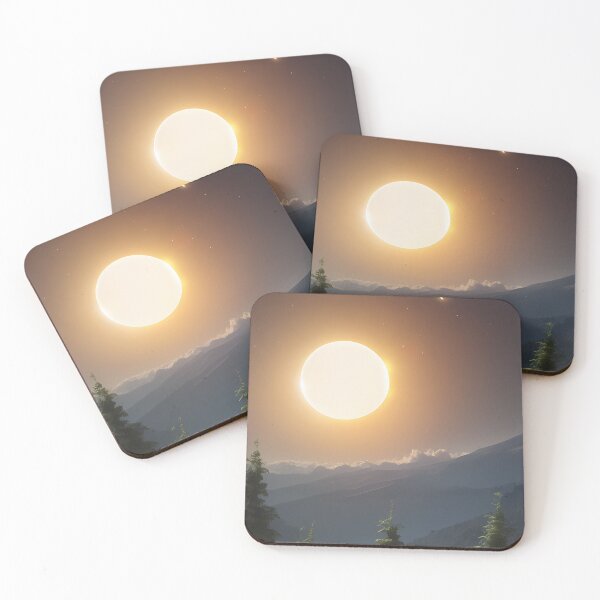 Item preview, Eclipse in Biomimetic Art: Celestial Nature Digitally Reflected designed and sold by Artedig.