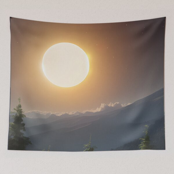 Item preview, Eclipse in Biomimetic Art: Celestial Nature Digitally Reflected designed and sold by Artedig.