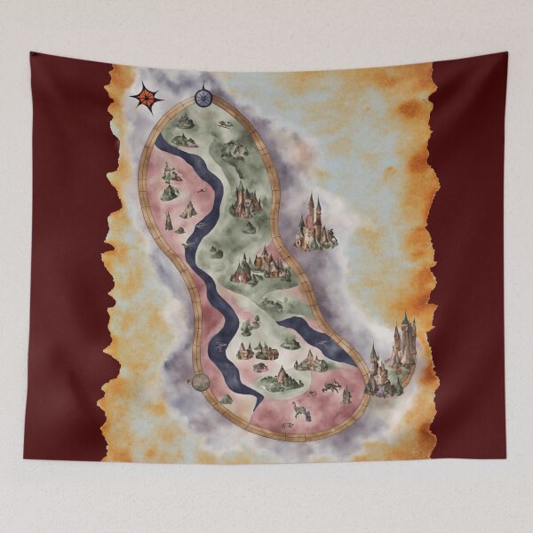 Item preview, Explore the world of Avatar The Last Airbender detailed map designed and sold by TajfunX.
