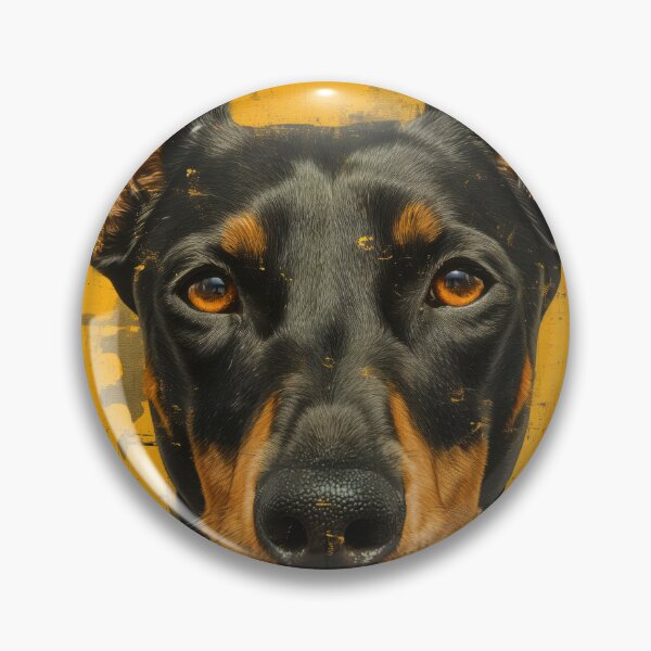 Item preview, Vigilant Doberman - Urban Vigor Art Portrait designed and sold by StudiodeBoer.