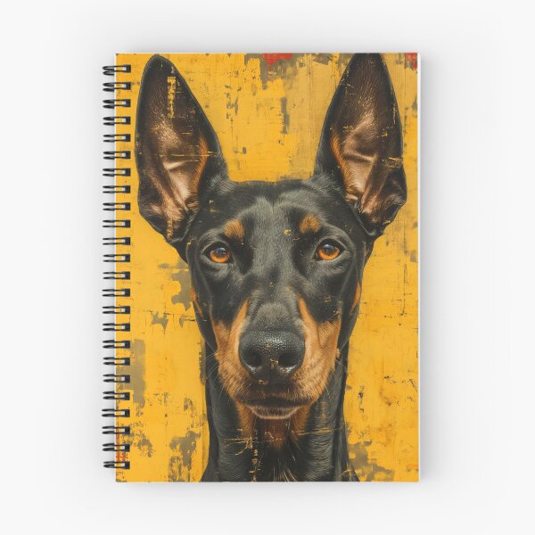 Item preview, Vigilant Doberman - Urban Vigor Art Portrait designed and sold by StudiodeBoer.