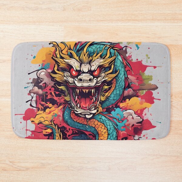 Item preview, Cool Graffiti Art Chinese Dragon designed and sold by TheArtOfPat.