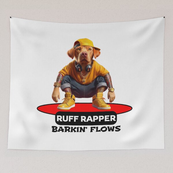 Item preview, Ruff Rapper: Barkin' Flows designed and sold by Hungry-Murphy.