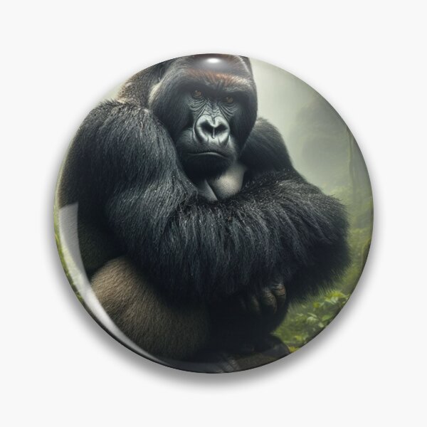 Artikelvorschau, Jungle Royalty – Gorilla-Majestät im Herzen des Regenwaldes entworfen und verkauft von ProgressMagnet.