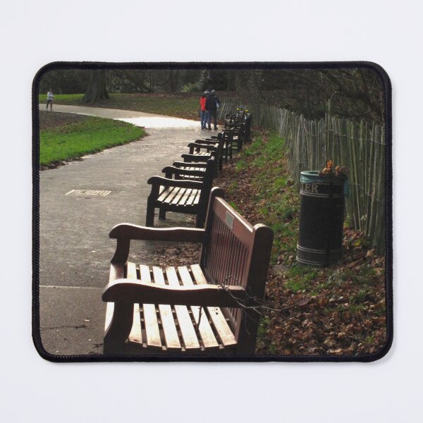 Item preview, A Shaft of Sunlight After Rain Picks Out Empty Benches designed and sold by lightworks.