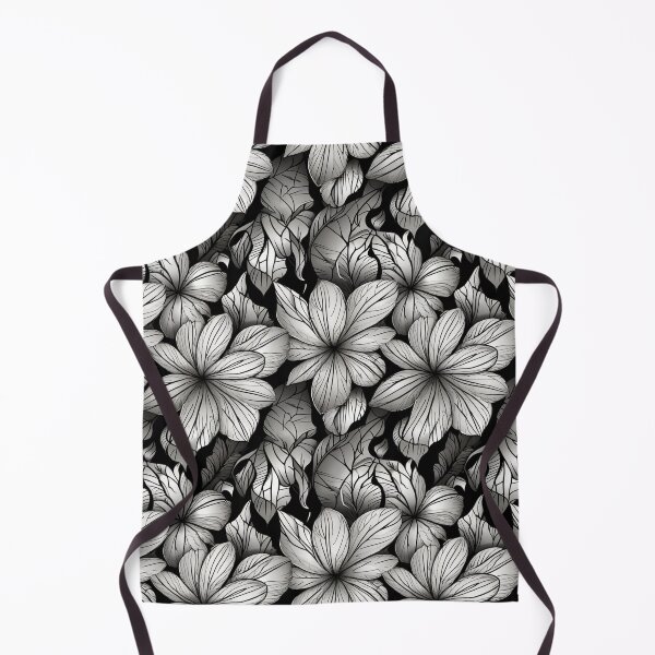 Item preview, Monochrome Floral Elegance designed and sold by nightspeed.