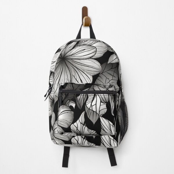 Item preview, Monochrome Floral Elegance designed and sold by nightspeed.