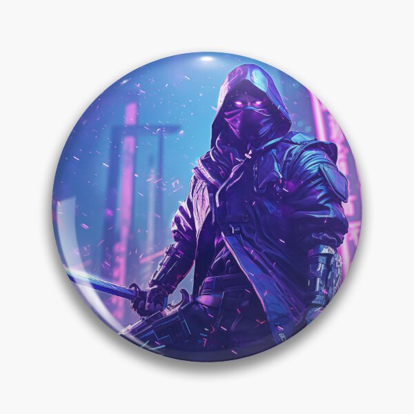 Item preview, Cyberpunk Ninja Neon designed and sold by MH Style.