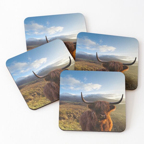 Item preview, Highland Cow at Loch Tulla designed and sold by Alisonchambers2.