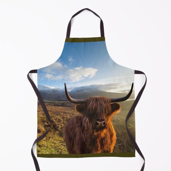 Item preview, Highland Cow at Loch Tulla designed and sold by Alisonchambers2.