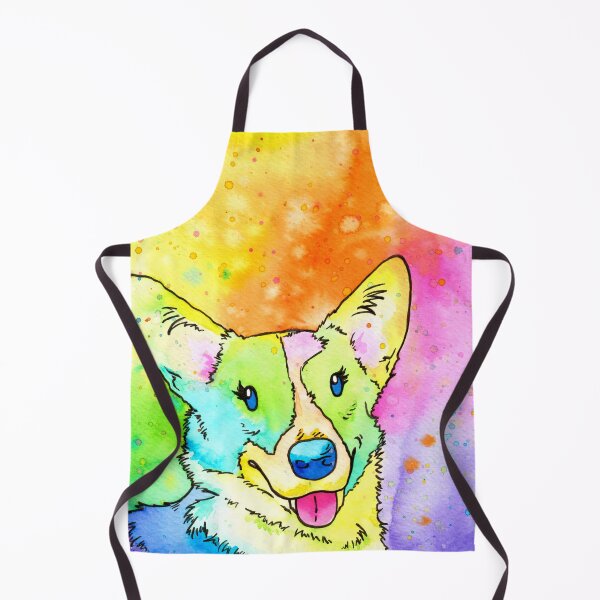 Item preview, Sweet Rainbow Watercolor Corgi designed and sold by KelseyLovelle.