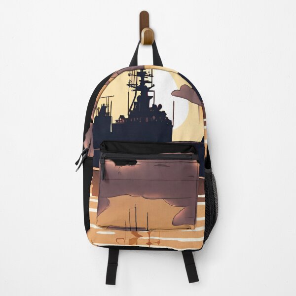 Item preview, Navy Ship Sunset designed and sold by Aquillashop.