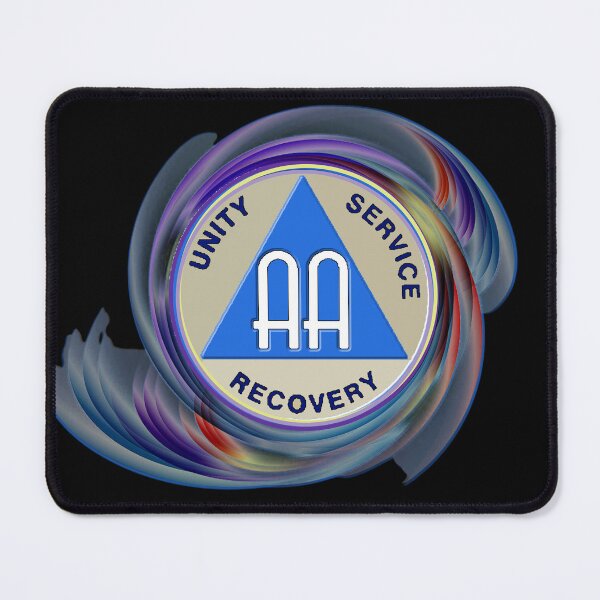 Item preview, Alcoholics Anonymous Support Symbol CIRCLE TRIANGLE designed and sold by THE AMERICAN TEEVANGELIST.