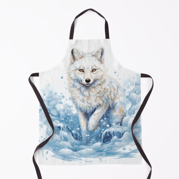 Item preview, Walking Arctic Fox  designed and sold by NicolasGlowArt.