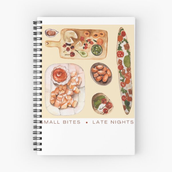 Item preview, Small Bites, Late Nights Print designed and sold by RKshops.