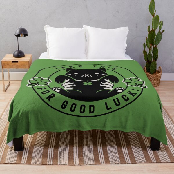 Item preview, Take This For Good Luck Black Cat by Tobe Fonseca designed and sold by Tobe Fonseca®.