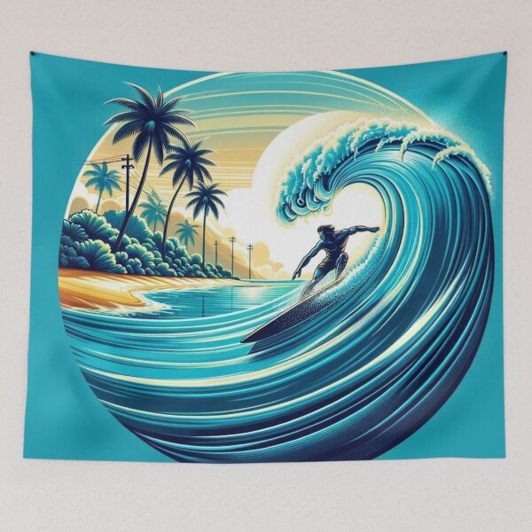 Item preview, Tropical Surf Paradise designed and sold by Prosser87.