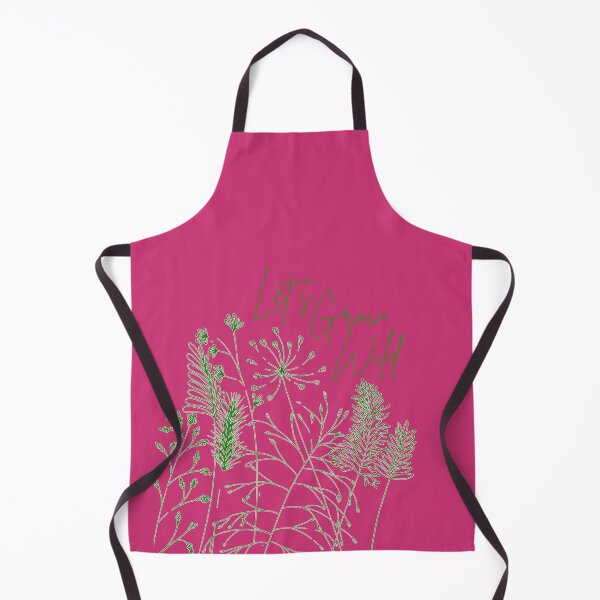 Item preview, Let's Grow Wild - quote with wild grasses designed and sold by MillieMoth.