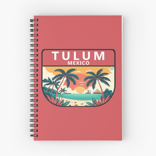 Item preview, Tulum Mexico Retro Emblem designed and sold by KrisSidDesigns.