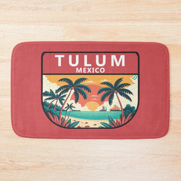 Item preview, Tulum Mexico Retro Emblem designed and sold by KrisSidDesigns.
