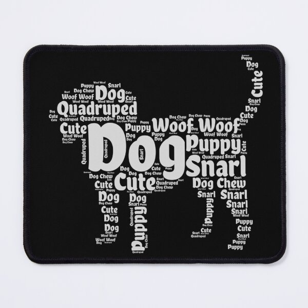 Item preview, Dog Made of Words designed and sold by Promoc.