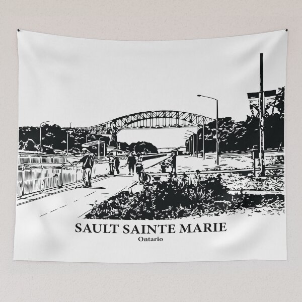 Item preview, Sault Sainte Marie - Ontario designed and sold by Lakeric Cityscapes.