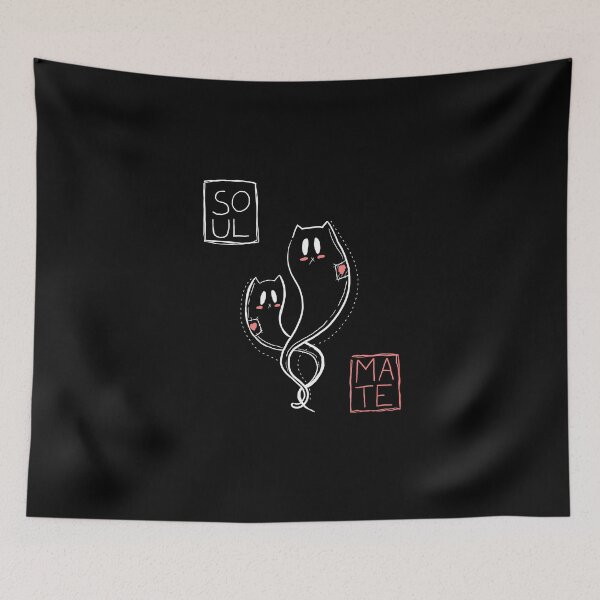 Item preview, Cats Soulmate forever together designed and sold by Lap-s.
