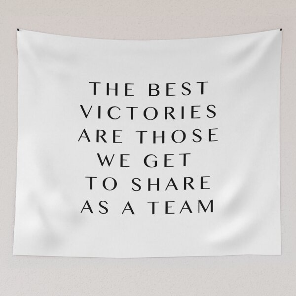 Item preview, Celebrate Shared Victories: Teamwork Inspirational Quote - Team Motivation designed and sold by Soaring Eagle.