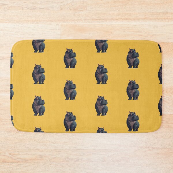 Item preview, Hippopotamus Art designed and sold by Obsidian Ink by Wilshire.
