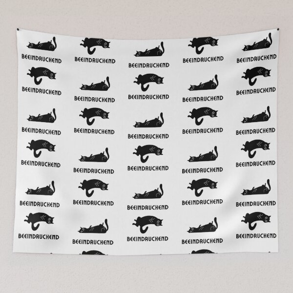Artikelvorschau, BEEINDRUCKEND | Schwarze Katzenillustration - minimalistisches Design entworfen und verkauft von RM-Journey.