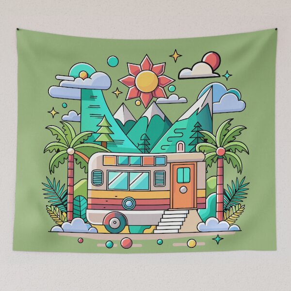 Item preview, Adventure Await designed and sold by CatCoconut-Art.