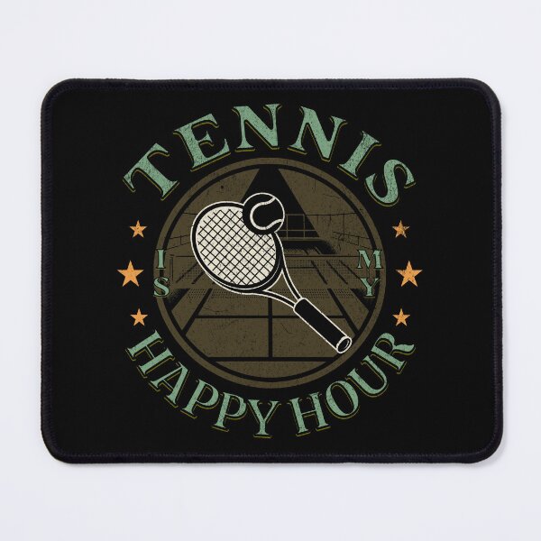 Item preview, Tennis is my Happy Hour designed and sold by Vindbult.