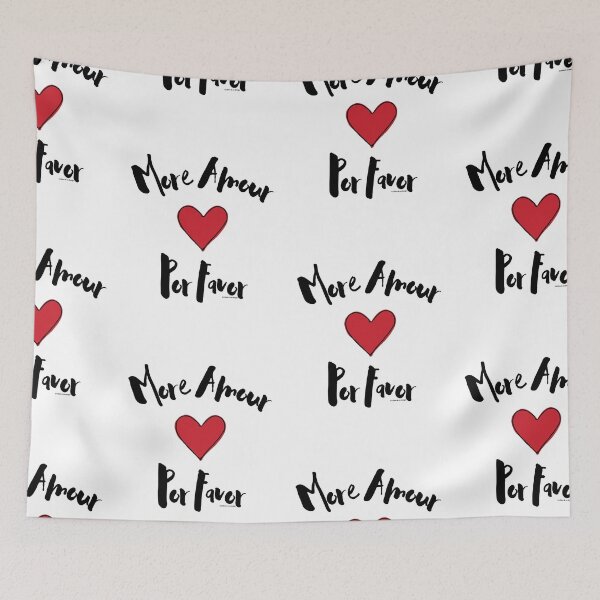 Item preview, More Amor Por Favor designed and sold by Lillieoandco.