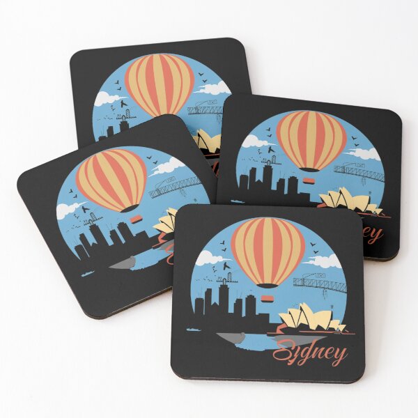 Item preview, balloon flying over Australia designed and sold by Moris-shop.