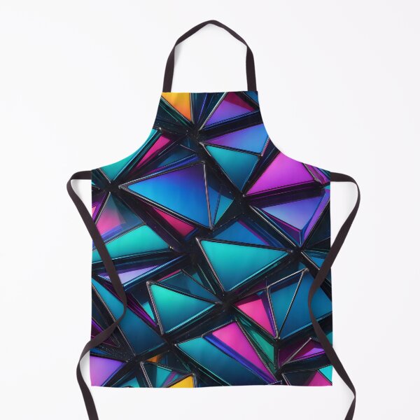 Item preview, Abstract Geometric Purple Blue Glass Pattern designed and sold by TheArtOfPat.