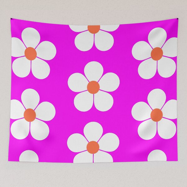 Item preview, Daisy Flower power mod vintage retro. designed and sold by Lauren Vice.