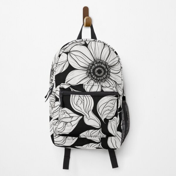 Item preview, Monochrome Floral Medley designed and sold by nightspeed.