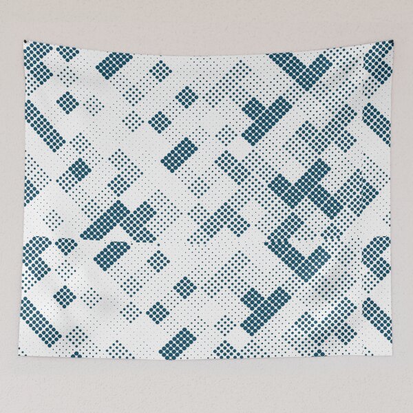 Item preview, Square Halftone Pattern designed and sold by StylesVero.