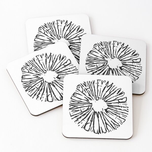 Item preview, Mycofeels - 'Mycophile' mushroom spore print designed and sold by tyla9.