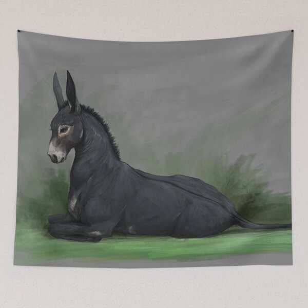 Item preview, Lying Donkey designed and sold by elizaanart.