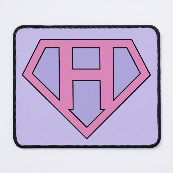 Item preview, Letter H | Super Letter | Purple and Pink designed and sold by Christiana-Art.