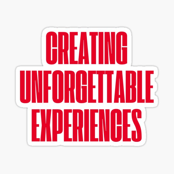 Item preview, Creating unforgettable experiences designed and sold by ladylalitafanta.