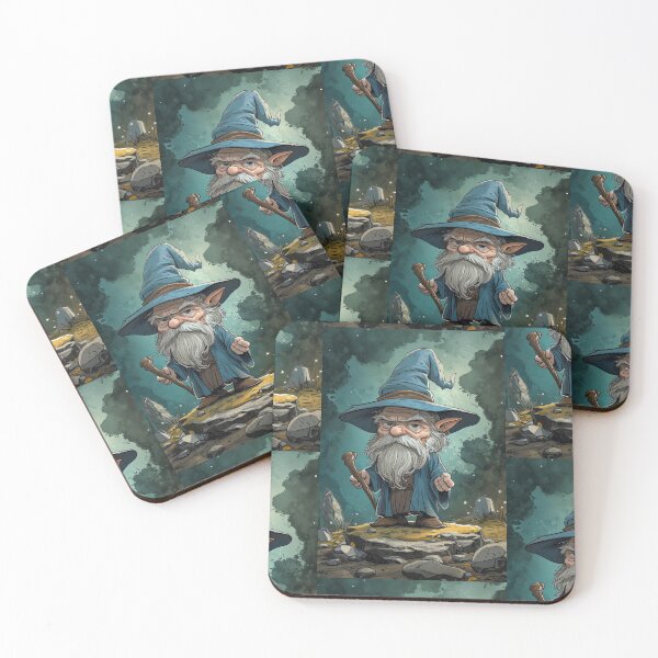 Item preview, Tiny Forest Wizard: Magic of the Blue Enchantment designed and sold by Piotrek0001.