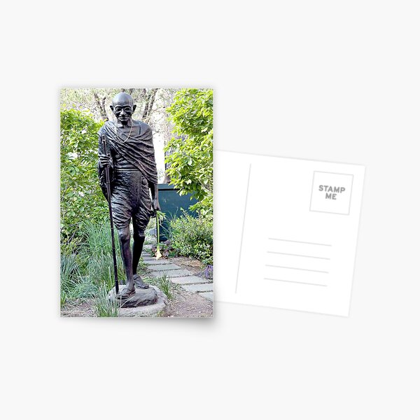 Mahatma Gandhi Postcard